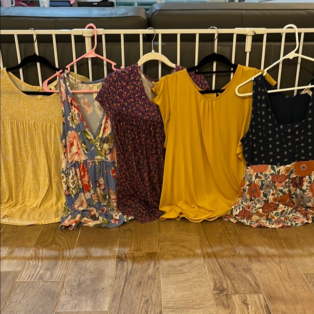 Matilda Jane set of five shirts